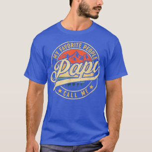 Mijn favoriete mensen noemen me Papi vaders T-shirt