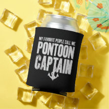 Mijn favoriete mensen noemen me Pontoon Captain