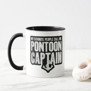 Mijn favoriete mensen noemen me Pontoon Captain Mok