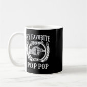 Mijn favoriete mensen noemen me Pop Pop opa Koffiemok (Links)