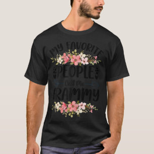 Mijn favoriete mensen noemen mij Grammy Moeders D T-shirt