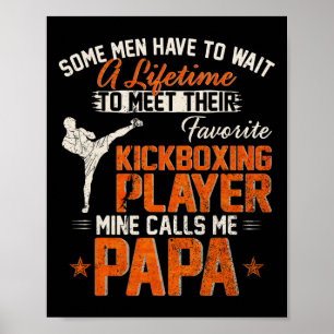 Mijn favoriete MMA-kickbokser belt me Poster