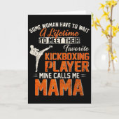 Mijn favoriete MMA-kickbokser roept me Kaart (Gele Bloem)