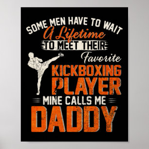 Mijn favoriete MMA-kickbokser vechter speler belt  Poster