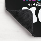 Mijn favoriete monster noemt me mam leuke moeder h muismat (Hoek)