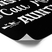 Mijn favoriete monsters noemen me tante leuk kat t poster (Hoek)