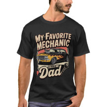 Mijn favoriete monteur noemt me papa-shirt