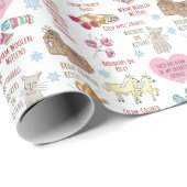 Mijn favoriete muziek klinkt met de hand.  cadeaupapier (Rol Hoek)