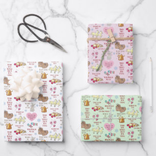 Mijn favoriete muziek klinkt met de hand. inpakpapier vel