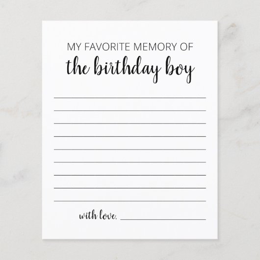 Mijn favoriete nagedachtenis aan de jongen van de  (Voorkant)