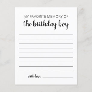 Mijn favoriete nagedachtenis aan de jongen van de