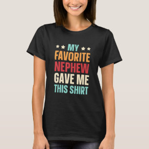 Mijn favoriete Nephew gaf me deze oom Dag Tante Da T-shirt