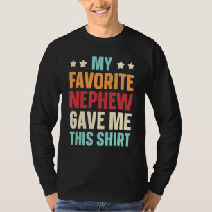 Mijn favoriete Nephew gaf me deze oom Dag Tante Da T-shirt