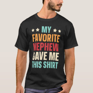 Mijn favoriete Nephew gaf me deze oom Dag Tante Da T-shirt
