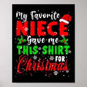 Mijn favoriete nicht gaf me dit kerst-sinterklaas poster