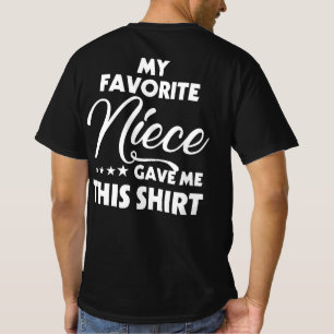 Mijn favoriete nichtje gaf me deze Vaderdag T-shirt