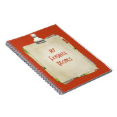 Mijn favoriete Notitieboek Ontvangt (Rechterzijde)