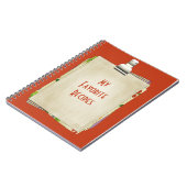 Mijn favoriete Notitieboek Ontvangt (Linkerzijde)