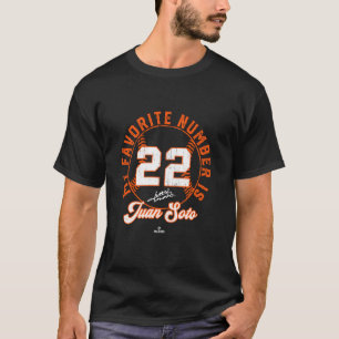 Mijn favoriete nummer is 22 Juan Soto New York Hon T-shirt