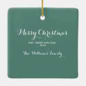 Mijn favoriete Nurse Christmas Ornament (Achterkant)