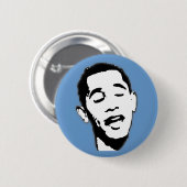 Mijn favoriete Obama-gezicht Ronde Button 5,7 Cm (Voorkant /achterkant)