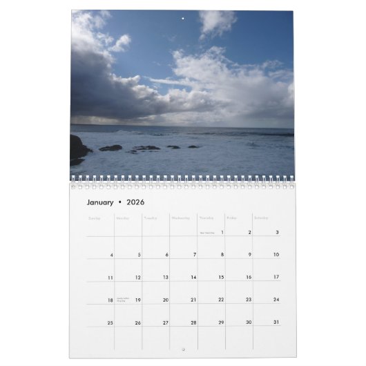 Mijn favoriete Ocean Shots Kalender (Jan 2026)