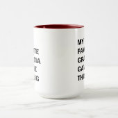 Mijn favoriete oma gaf me deze Mok (Midden)