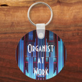 Mijn favoriete organist sleutelhanger (Achterkant)