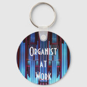 Mijn favoriete organist sleutelhanger (Achterkant)
