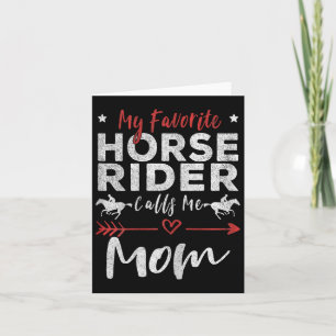 Mijn favoriete paardenrender noemt me mam-paardenr kaart