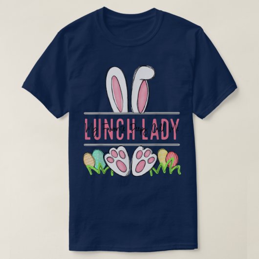 Mijn favoriete Peep noemt me Lunch Lady Happy Pase T-shirt (Design voorkant)