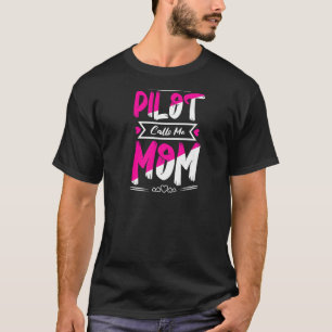 Mijn favoriete piloot noemt me het Vliegtuig van m T-shirt