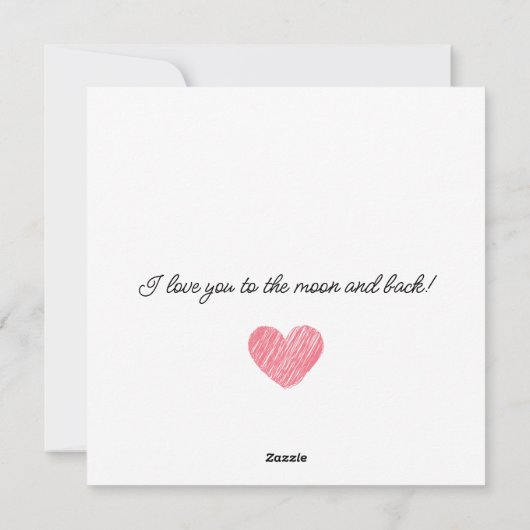 Mijn favoriete plek is in je knuffel Valentijn Feestdagenkaart (Achterkant)