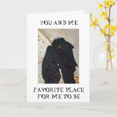 MIJN FAVORIETE PLEK: JIJ/IK EERSTE JUBILEUM KAART (Gele Bloem)