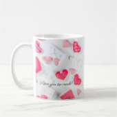 Mijn favoriete plek zit in je Valentijnse van Hug Koffiemok (Links)