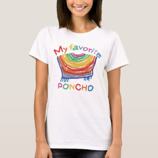 Mijn favoriete poncho. t-shirt