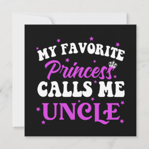 Mijn favoriete prinses noemt me oom