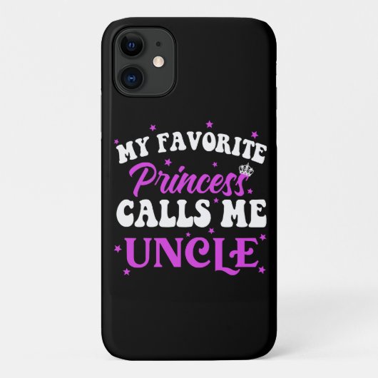 Mijn favoriete prinses noemt me oom Case-Mate iPhone case (Achterkant)