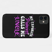 Mijn favoriete prinses noemt me oom Case-Mate iPhone case (Achterkant (horizontaal))
