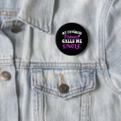 Mijn favoriete prinses noemt me oom ronde button 5,7 cm (In situ)