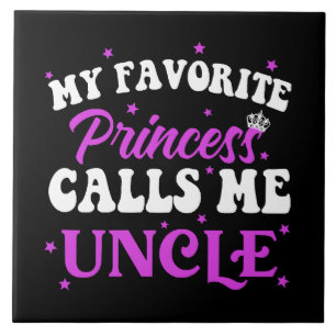 Mijn favoriete prinses noemt me oom tegeltje
