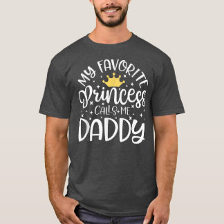 Mijn favoriete prinses noemt me papa Shirt pa Fath