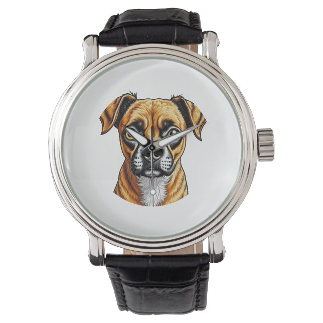Mijn favoriete puppy horloge (Voorkant)