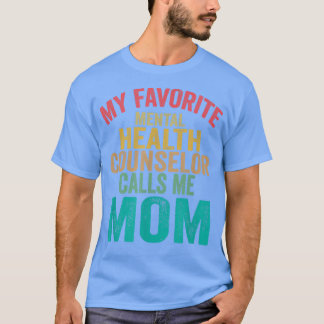 Mijn favoriete raadsman voor geestelijke gezondhei t-shirt