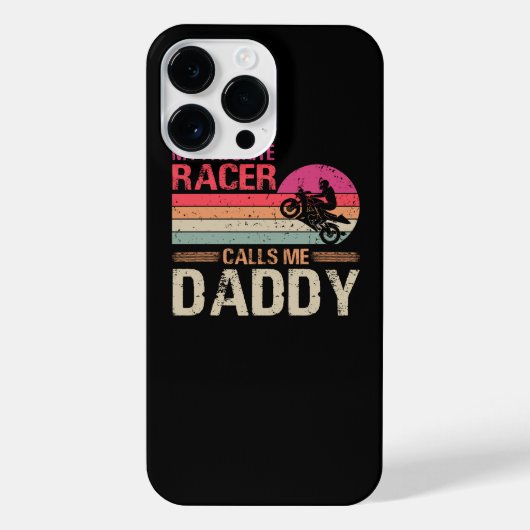 Mijn favoriete Racer noemt me papa  vader's iPhone Hoesje (Achterkant)