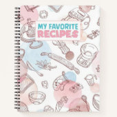 Mijn favoriete recept notitieboek (Voorkant)