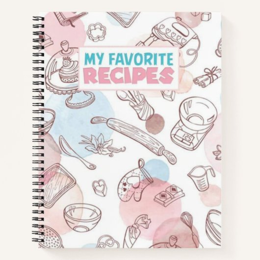 Mijn favoriete recept notitieboek (Voorkant)