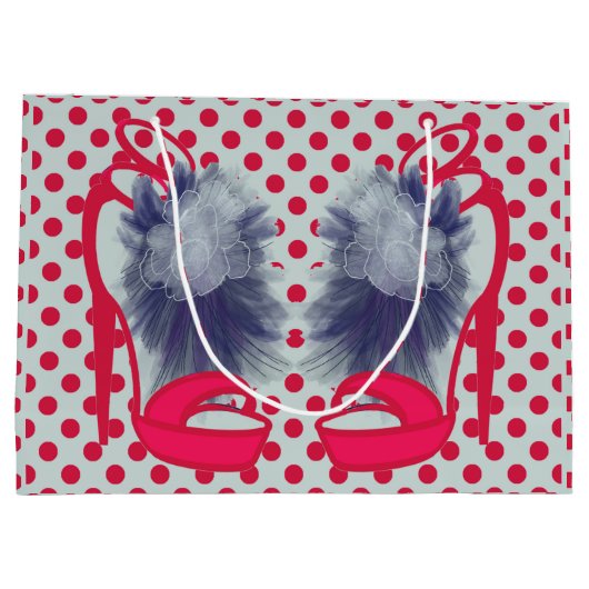 Mijn favoriete rode schoenen groot cadeauzakje (Achterkant)