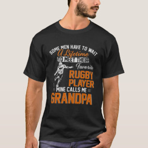 Mijn favoriete rugbyspeler noemt me opa voor het g t-shirt