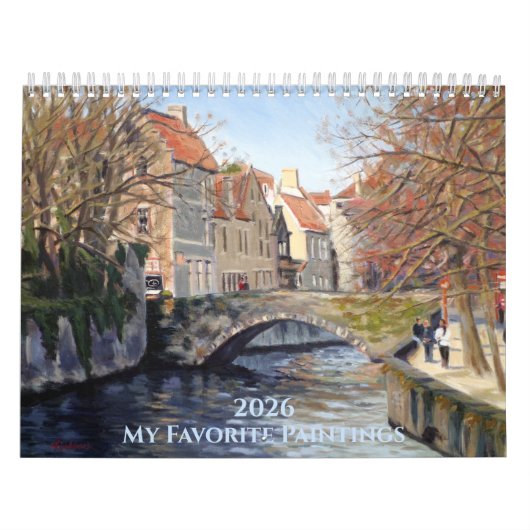 Mijn favoriete schilderijen – 2026 kalender (Hoes)